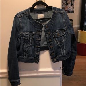 Torrid cropped denim jacket 0